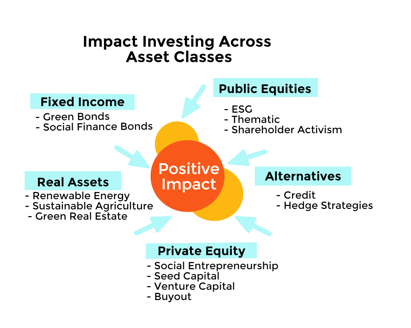 areas of impact investing fund